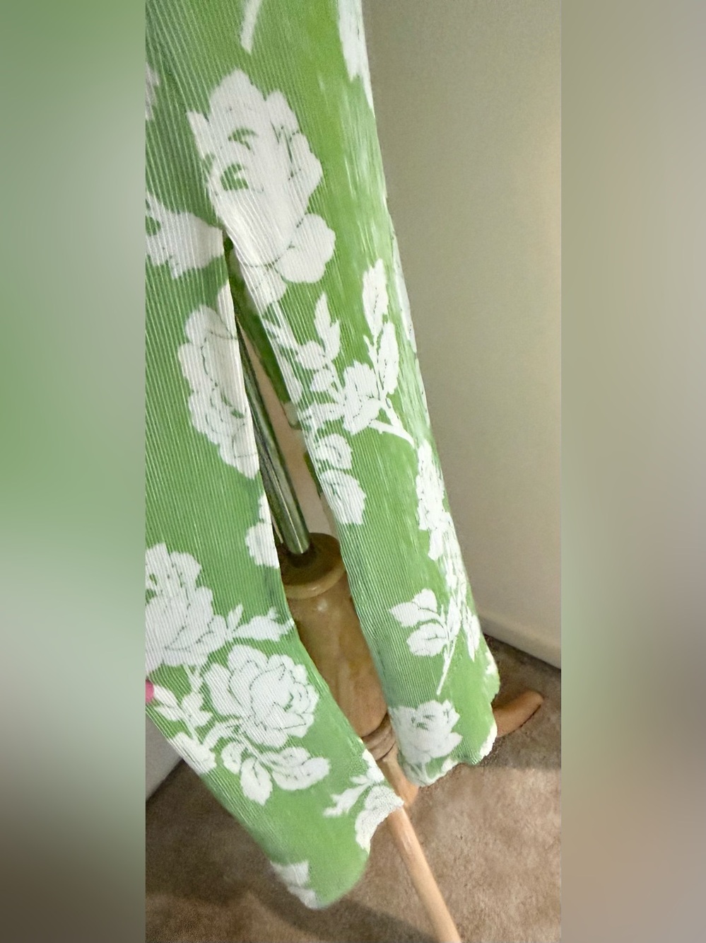 SULLY BONNELLY DRESSY DRESS ESCADA STYLE LIME COLOR SIZE 8US - Picture 5 of 8